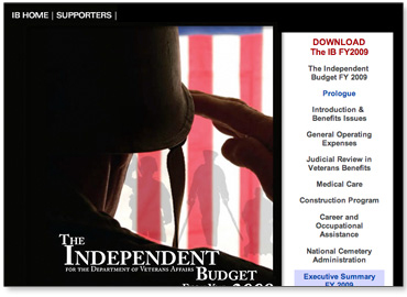 The Independent Budget FY 2009